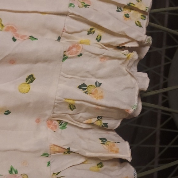 FREE PEOPLE Citrus Surprise Ruffled Open Tie Back Dress - Picture 7 of 12